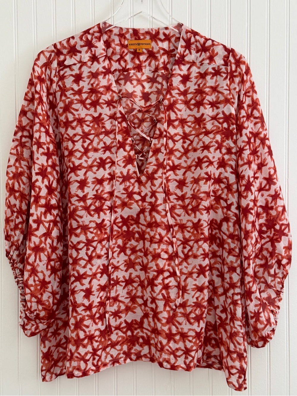 Roberta Freymann Starfish Popover Top